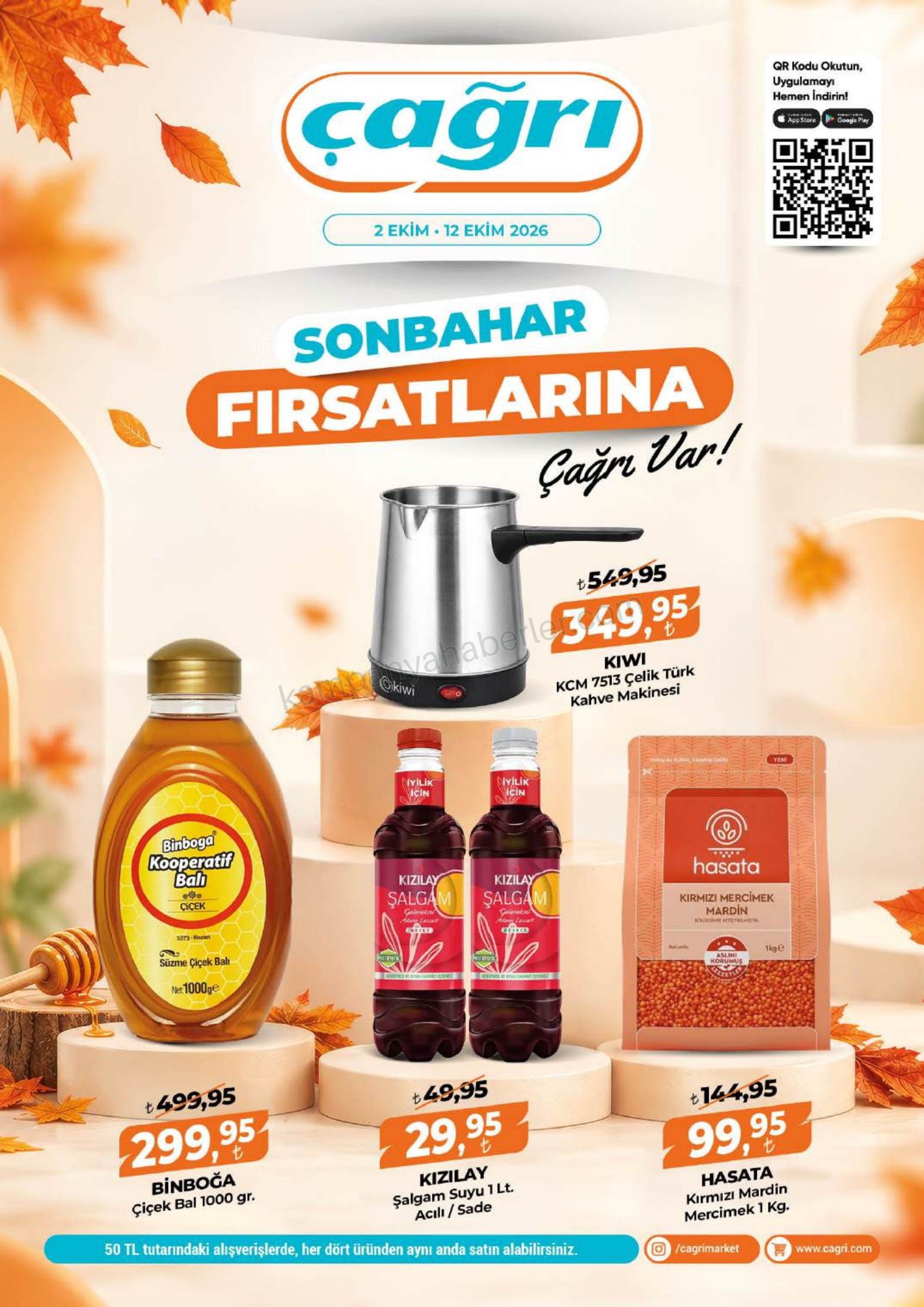 Çağrı Market 02.10.2026 2-12 Ekim - Güncel Katalog kampanyası — afiş 1